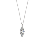 Load image into Gallery viewer, Solitaire Marquise Lab Grown Diamond Pendant by Stefee
