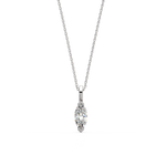 Load image into Gallery viewer, Solitaire Marquise Lab Grown Diamond Pendant by Stefee