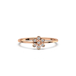 Load image into Gallery viewer, Small Flower Lab Grown Diamond Clustered Ring by Stefee Jewels