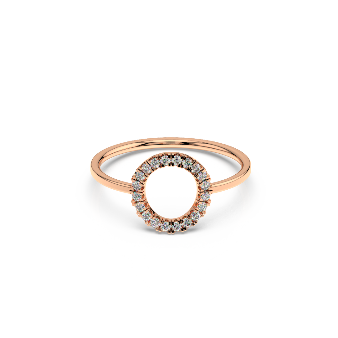 Circle Of Life Lab Grown - Engagement Diamond Ring by Stefee Jewels