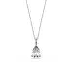 Load image into Gallery viewer, Solitaire Pear Lab Grown Diamond Pendant by Stefee