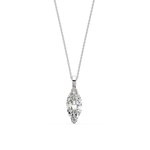 Load image into Gallery viewer, Solitaire Marquise Lab Grown Diamond Pendant by Stefree