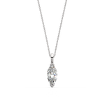 Load image into Gallery viewer, Solitaire Marquise Lab Grown Diamond Pendant by Stefee