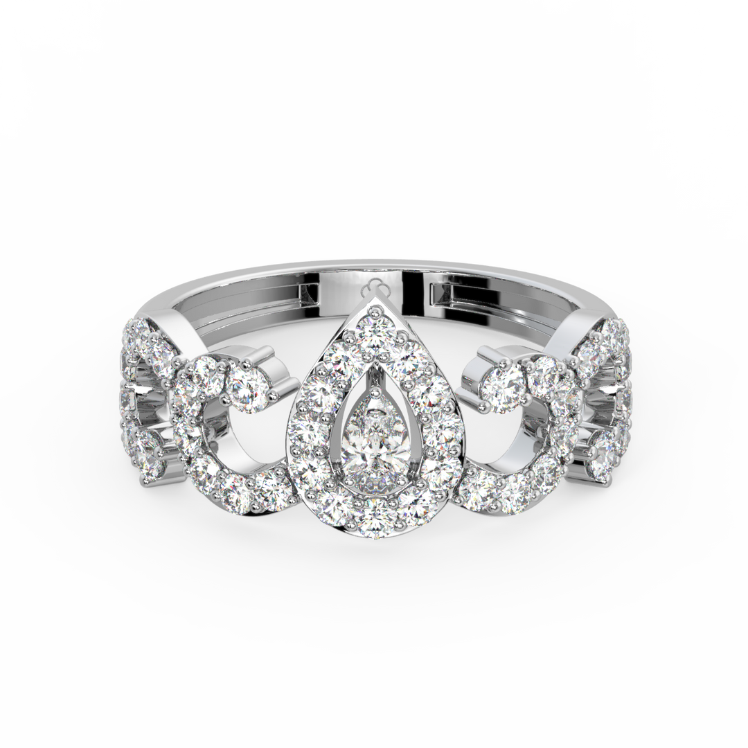 Classic Delicate Lab Grown Diamond Band by Stefee Jewels