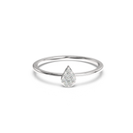 Load image into Gallery viewer, Round-Dewdrop Lab Grown Diamond Ring by Stefee Jewels
