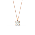 Load image into Gallery viewer, Solitaire Round Lab Grown Diamond Pendant by Stefee