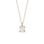 Load image into Gallery viewer, Solitaire Round Lab Grown Diamond Pendant by Stefree
