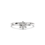 Load image into Gallery viewer, Small Flower Lab Grown Diamond Clustered Ring by Stefee Jewels