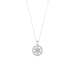 Load image into Gallery viewer, Blooming Radiance Lab Grown Diamond  Pendant Set by Stefee Jewels
