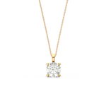 Load image into Gallery viewer, Solitaire Round Lab Grown Diamond Pendant by Stefee