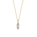 Load image into Gallery viewer, Solitaire Marquise Lab Grown Diamond Pendant by Stefee