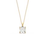 Load image into Gallery viewer, Solitaire Round Lab Grown Diamond Pendant by Stefee