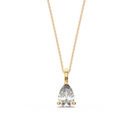 Load image into Gallery viewer, Solitaire Pear Lab Grown Diamond Pendant by Stefee