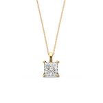 Load image into Gallery viewer, Solitaire Princess Lab Grown Diamond Pendant by Stefee