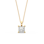 Load image into Gallery viewer, Solitaire Princess Lab Grown Diamond Pendant by Stefee