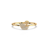 Load image into Gallery viewer, Studded Swan Lab Grown Diamond Ring by Stefee Jewels