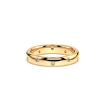Load image into Gallery viewer, Stacking Band Ring with Lab Grown Diamond by Stefee