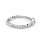 Load image into Gallery viewer, Embellished Lace Band Lab Grown - Engagement Diamond Ring by Stefee Jewels
