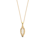 Load image into Gallery viewer, Solitaire Marquise Lab Grown Diamond Pendant by Stefee