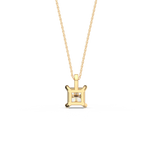 Load image into Gallery viewer, Solitaire Princess Lab Grown Diamond Pendant by Stefee