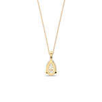 Load image into Gallery viewer, Solitaire Pear Lab Grown Diamond Pendant by Stefee