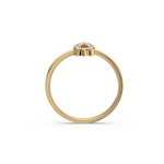 Load image into Gallery viewer, Open Dewdrop Round Lab Grown Diamond  Ring by Stefee Jewels