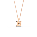Load image into Gallery viewer, Solitaire Princess Lab Grown Diamond Pendant by Stefee

