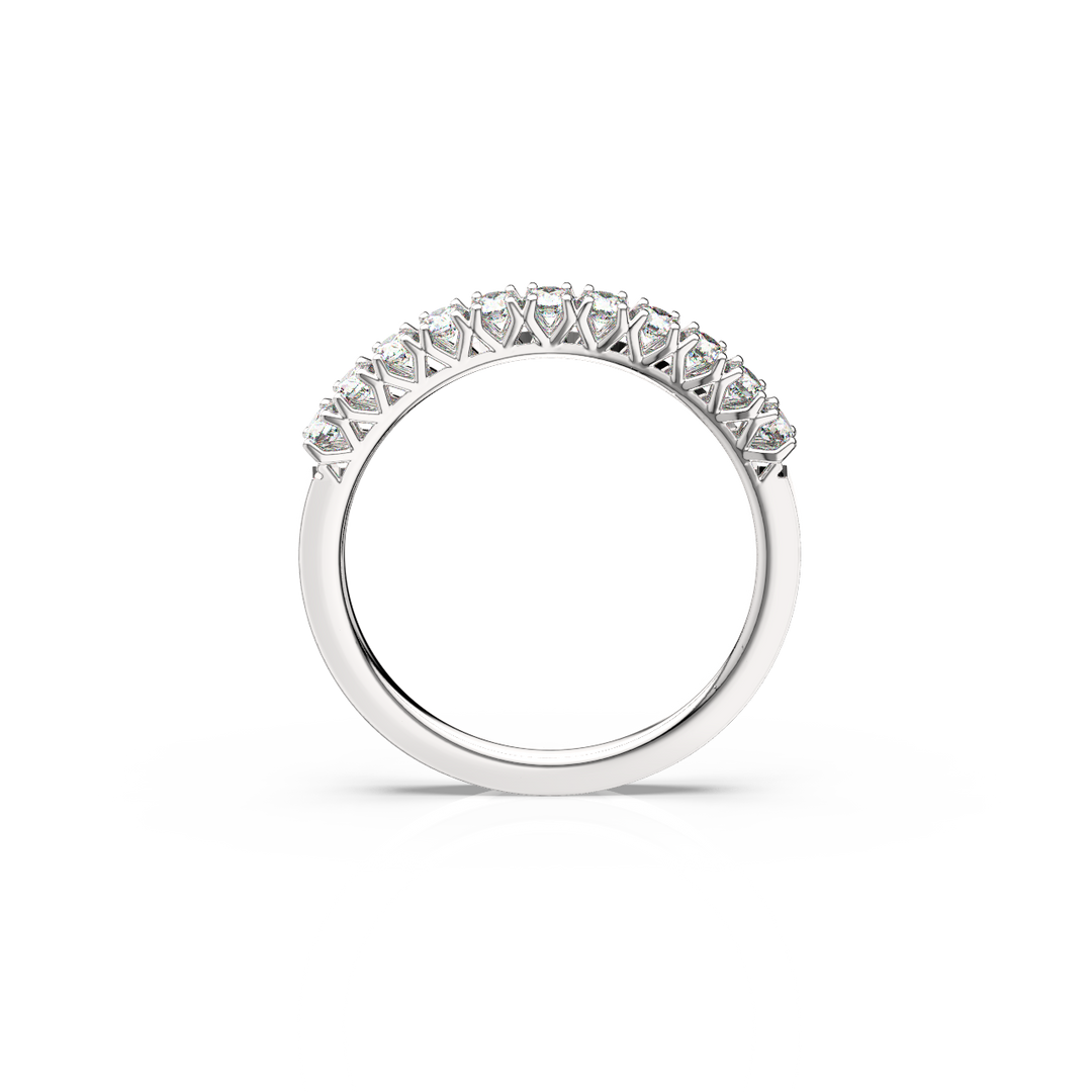 11-Stone Round Vows Lab Grown - Engagement Diamond Ring by Stefee
