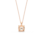 Load image into Gallery viewer, Double Halo Necklace with Pink Lab Grown Diamonds by Stefee