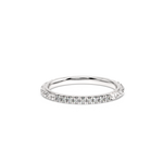 Load image into Gallery viewer, Round Embellished  Lab Grown Diamond Band by Stefee Jewels