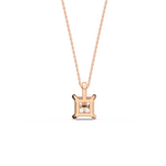 Load image into Gallery viewer, Solitaire Princess Lab Grown Diamond Pendant by Stefee