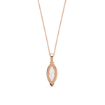 Load image into Gallery viewer, Solitaire Marquise Lab Grown Diamond Pendant by Stefee
