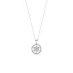Load image into Gallery viewer, Blooming Radiance Lab Grown Diamond  Pendant Set by Stefee Jewels