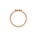 Load image into Gallery viewer, Studded Swan Lab Grown Diamond Ring by Stefee Jewels