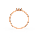 Load image into Gallery viewer, Small Flower Lab Grown Diamond Clustered Ring by Stefee Jewels