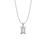 Load image into Gallery viewer, Solitaire Emerald Lab Grown Diamond Pendant by Stefee