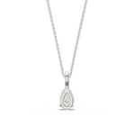Load image into Gallery viewer, Solitaire Pear Lab Grown Diamond Pendant by Stefee
