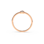 Load image into Gallery viewer, Round-Dewdrop Lab Grown Diamond Ring by Stefee Jewels