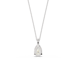 Load image into Gallery viewer, Solitaire Pear Lab Grown Diamond Pendant by Stefee
