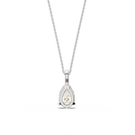 Load image into Gallery viewer, Solitaire Pear Lab Grown Diamond Pendant by Stefee
