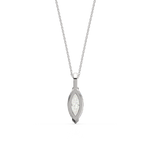 Load image into Gallery viewer, Solitaire Marquise Lab Grown Diamond Pendant by Stefee