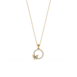 Load image into Gallery viewer, Heartful Flutter lab Grown Diamond  Pendant Set Set by Stefee Jewels