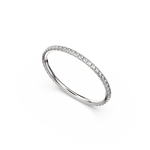 Load image into Gallery viewer, Half Eternity Lab Grown Diamond Ring by Stefee Jewels