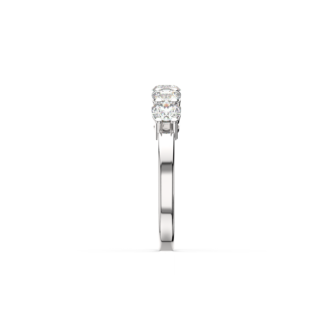 5-Stone Round Vows Lab Grown - Engagement Diamond Ring by Stefee