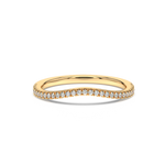 Load image into Gallery viewer, Slight Rippling Round Lab Grown Diamond Ring by Stefee Jewels