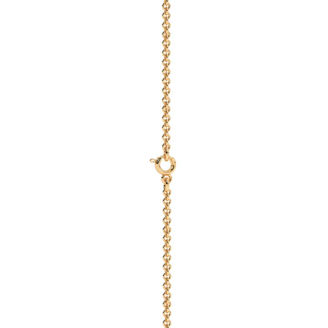 Solitaire Round Lab Grown Diamond Pendant by Stefee