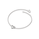Load image into Gallery viewer, Open Heart Chain Lab Grown Diamond Bracelet by Stefee