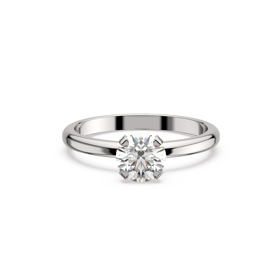 Solitaire 1ct. Lab Grown - Engagement Diamond Ring by Stefee Jewels
