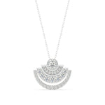 Load image into Gallery viewer, Moonshine Lab Grown Diamond Studded Pendants by Stefee Jewels