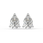 Load image into Gallery viewer, Solitaire Pear Lab Grown Diamond Studs Earrings by Stefee
